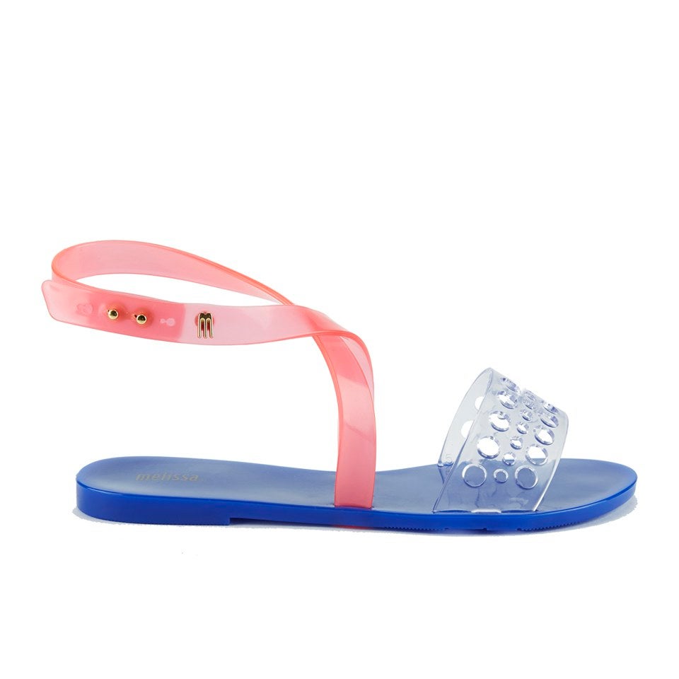 Melissa Women's Tasty Flat Sandals - Clear/Pink
