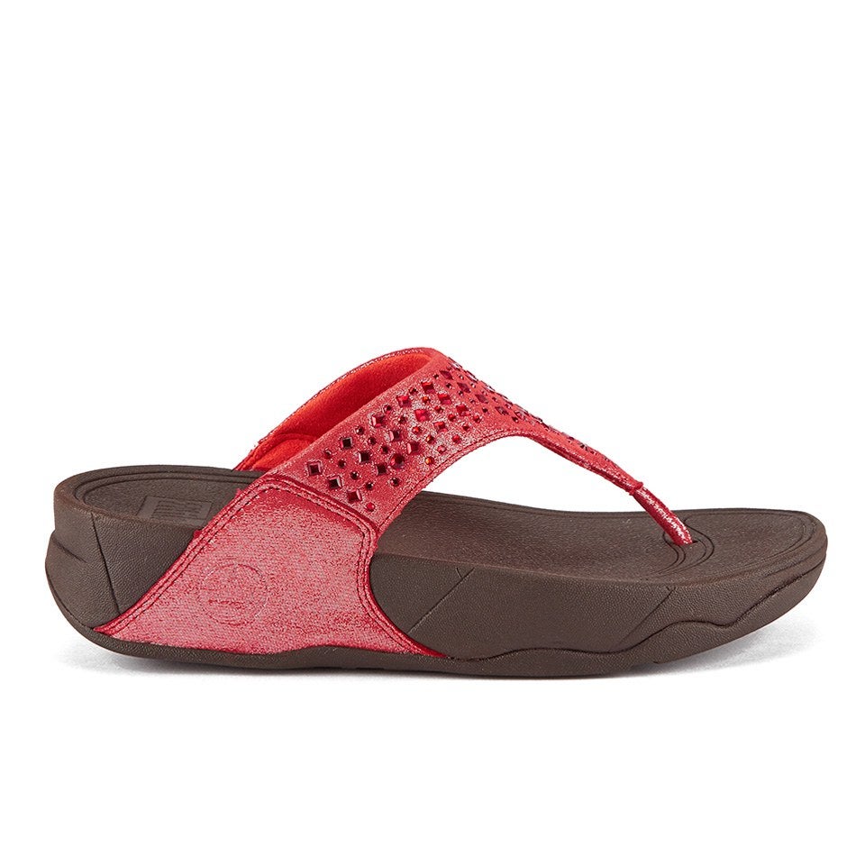 FitFlop Women's Novy Toe Post Sandals - Flame