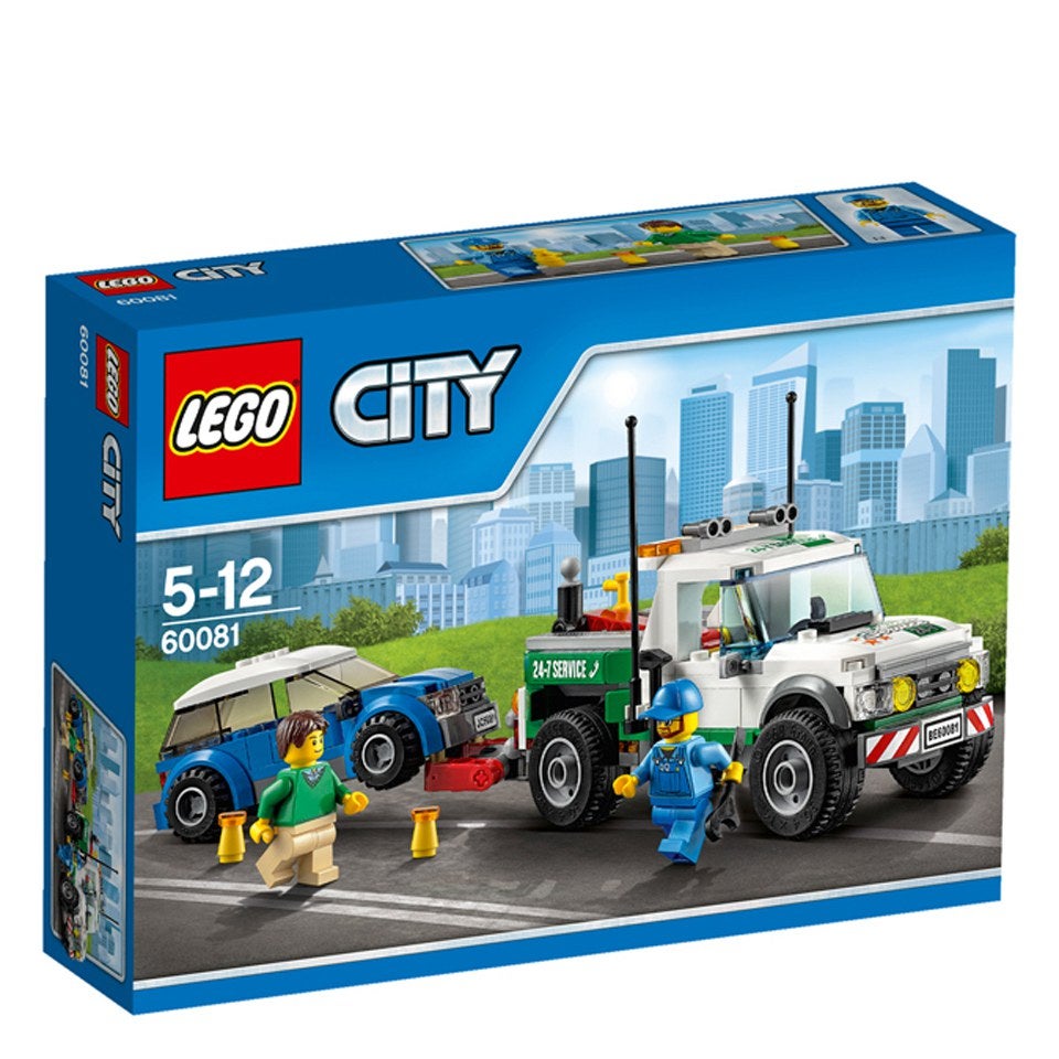 LEGO City: Pickup-Abschleppwagen mit Auto (60081)