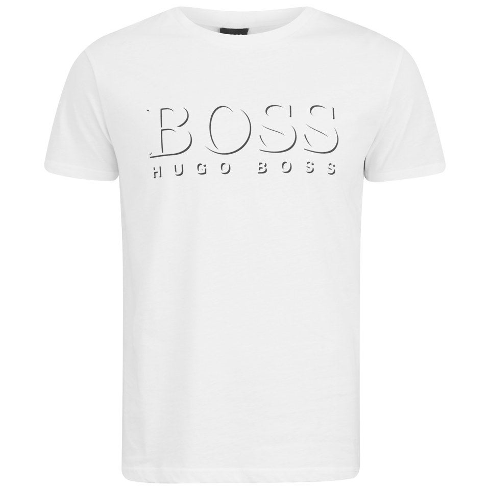 BOSS Hugo Boss Men's Short Sleeved Crew Neck T-Shirt - White