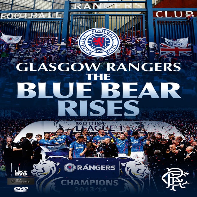 Glasgow Rangers FC - The Blue Bear Rises DVD - Zavvi UK