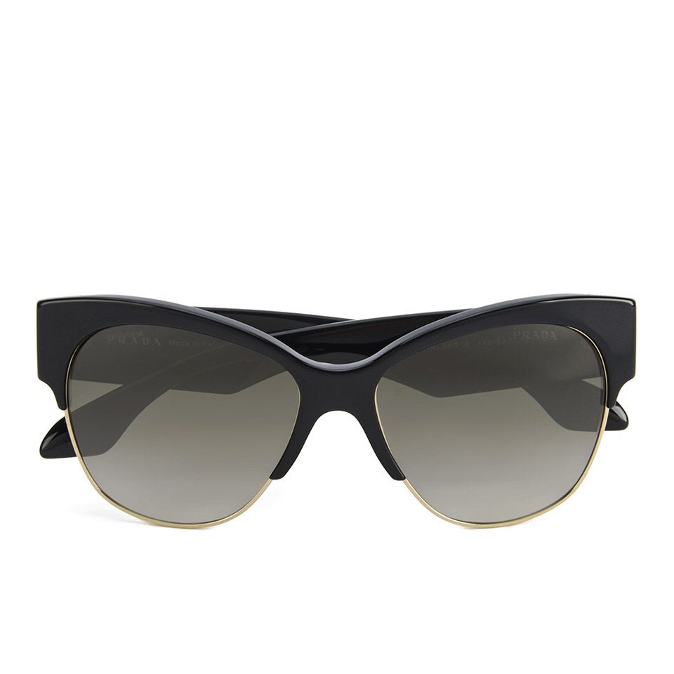 Prada D-Frame Women's Sunglasses - Black - Free UK Delivery Available