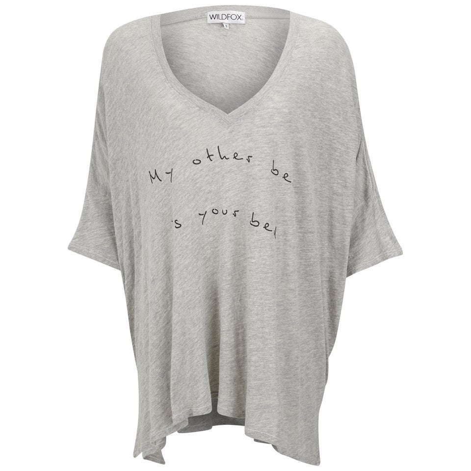 Wildfox Women's Sunday Morning V Neck My Other Bed Top - Vintage Lace
