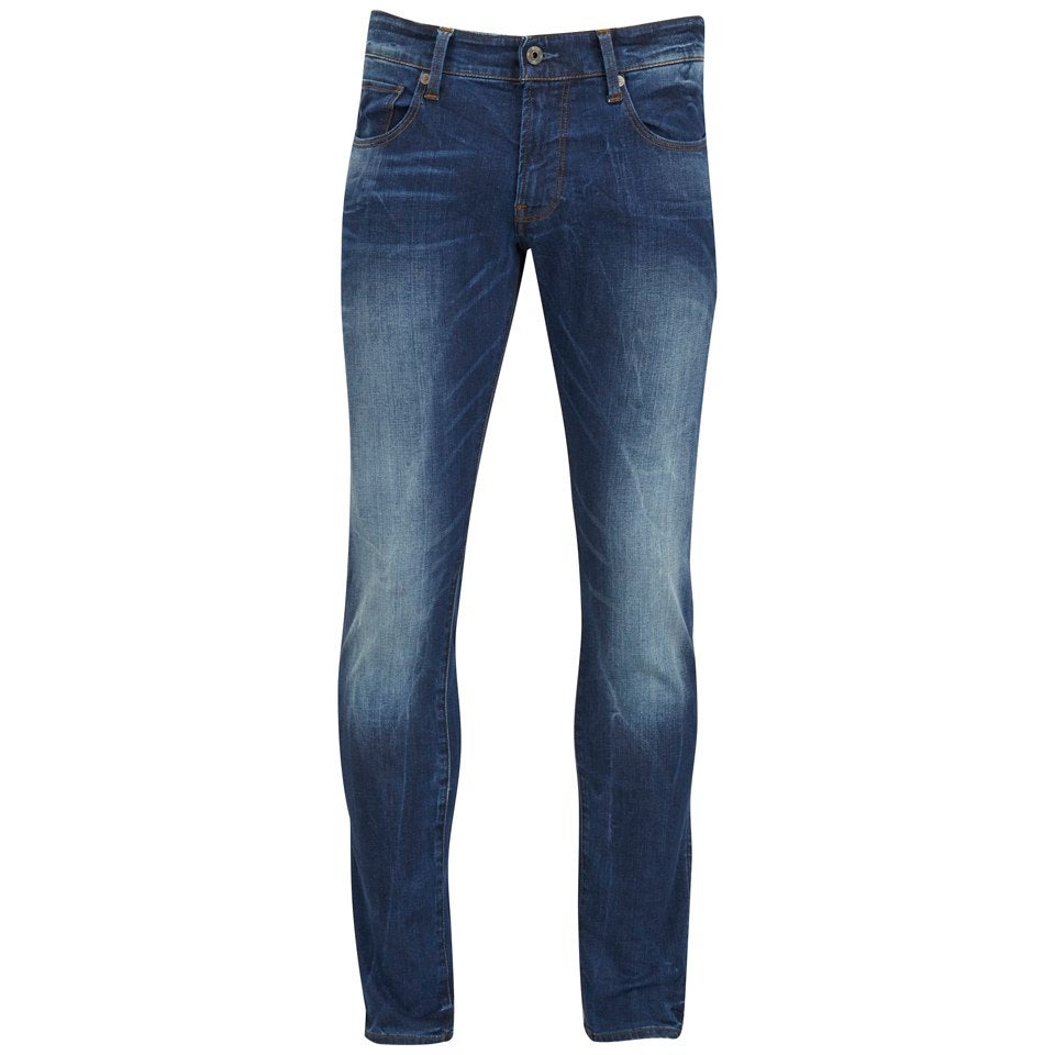 G-Star Men's Super Slim Fit 3301 Jeans - Medium Aged