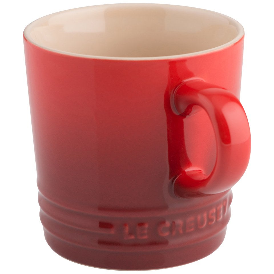 Le Creuset Stoneware Cappuccino Mug - 200ml - Cerise