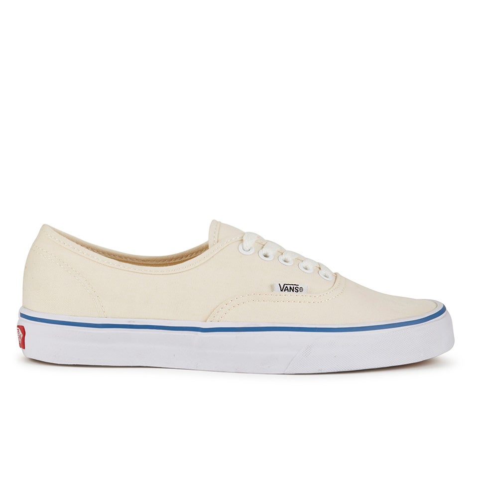 Vans Authentic Canvas Trainers - White - Free UK Delivery Available