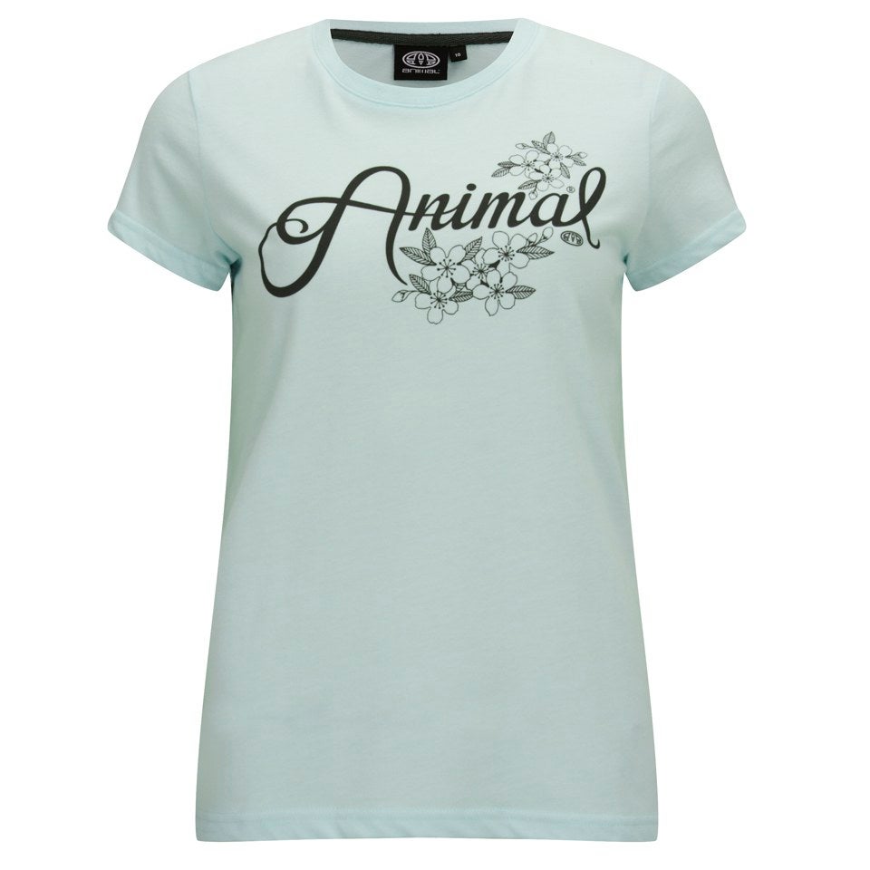 Animal Women's Argentia Graphic T-Shirt - Mint Marl