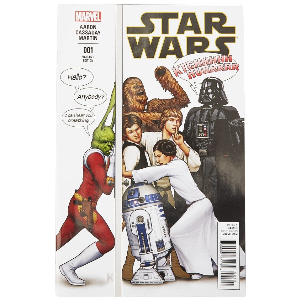 Star Wars Variant Number One Comic - Zavvi ZBOX Exclusive