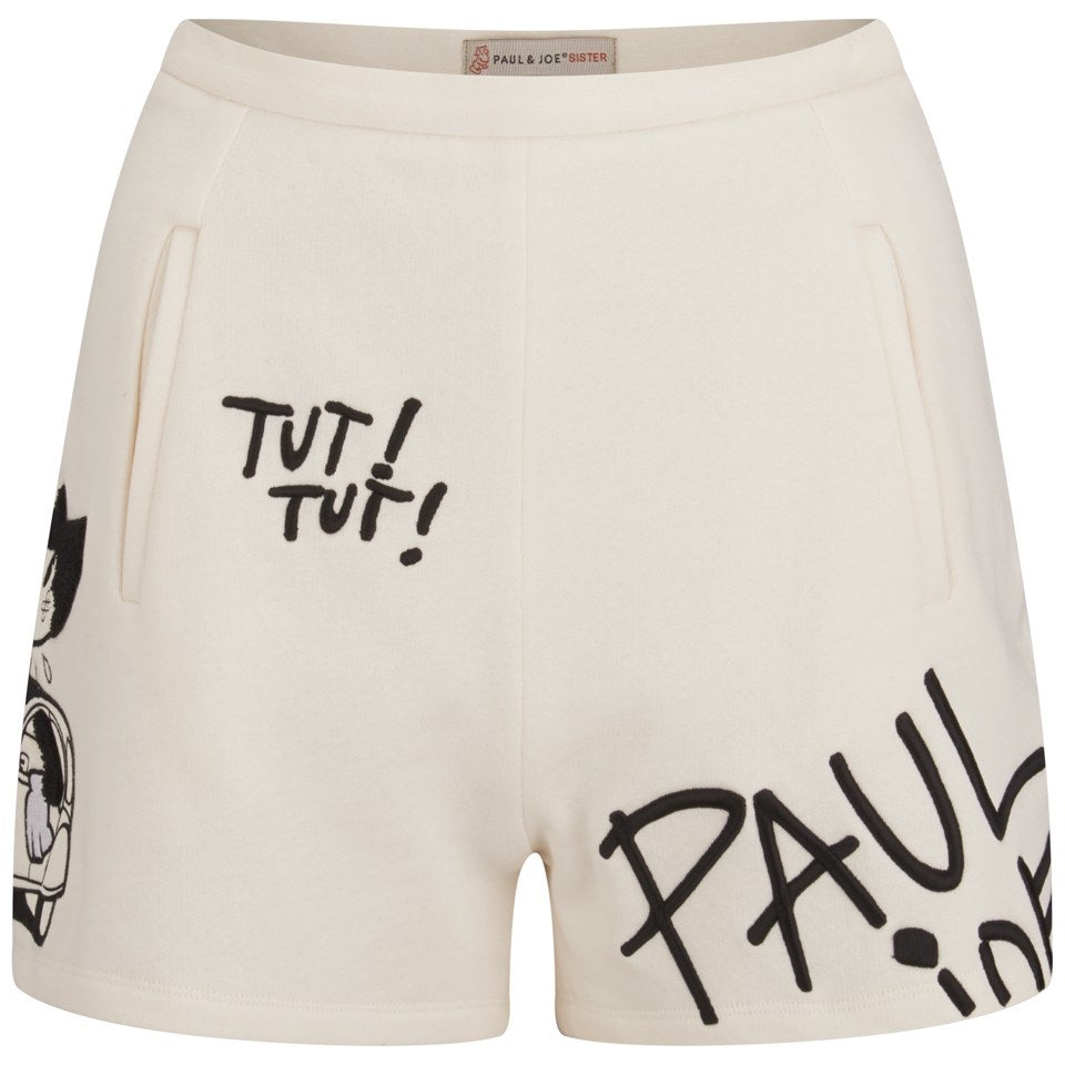 Paul & Joe Sister Women's Tag Shorts - Ecru