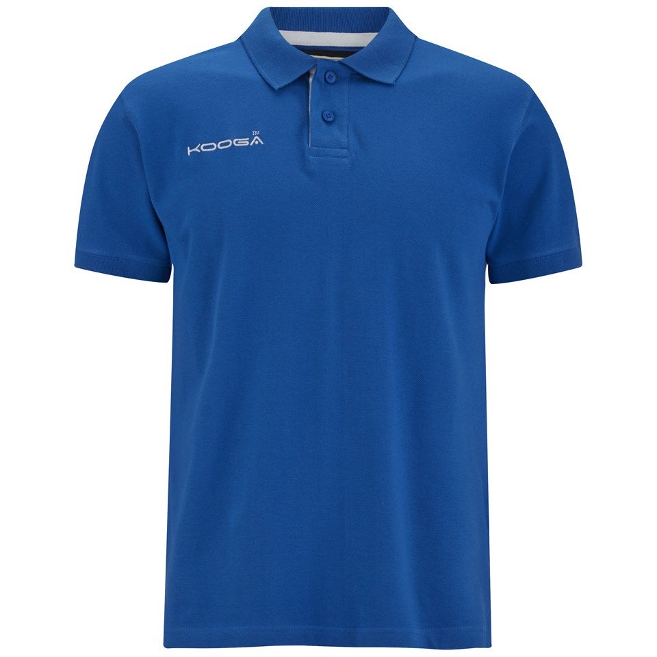 Kooga Men's Pique Polo Shirt - Reflex Blue Clothing - Zavvi UK