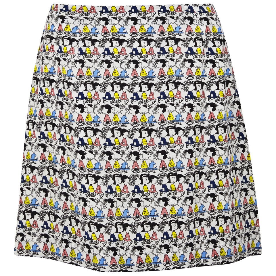Peter Jensen Women's A-Line Skirt - Girls Stripe
