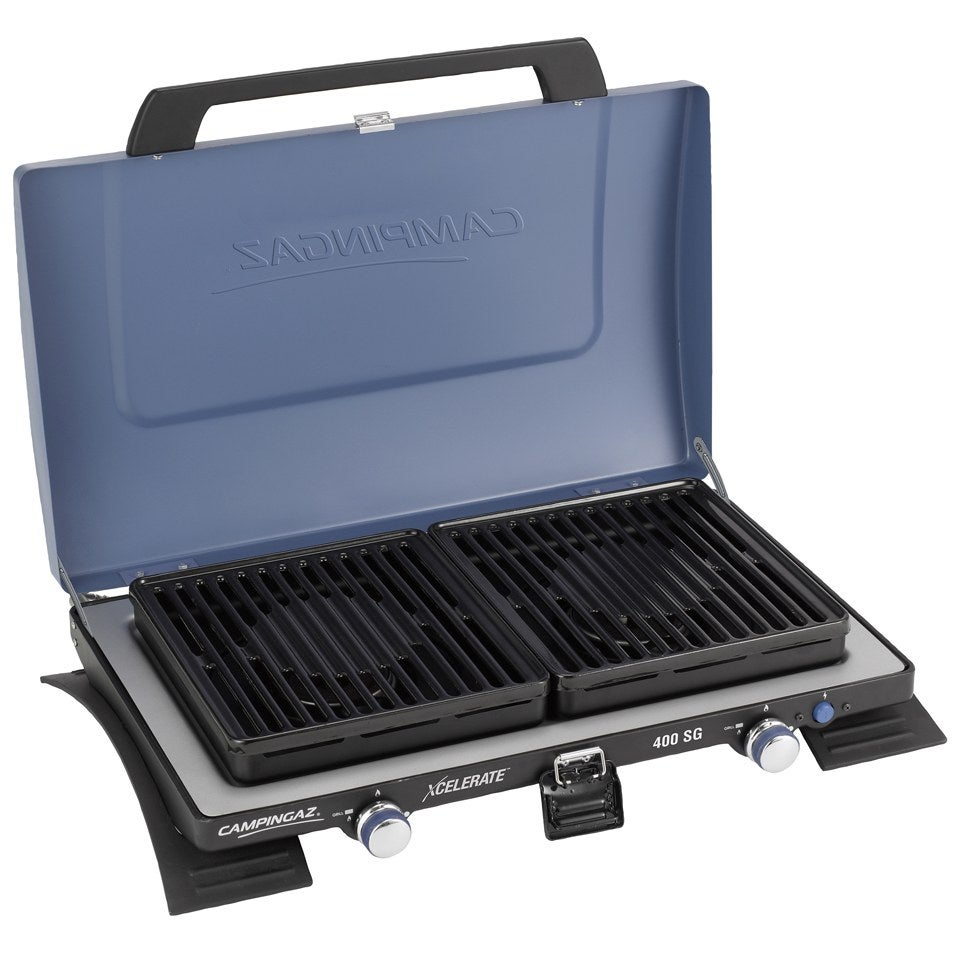 Campingaz Series 400 SG Double Burner and Grill Stove