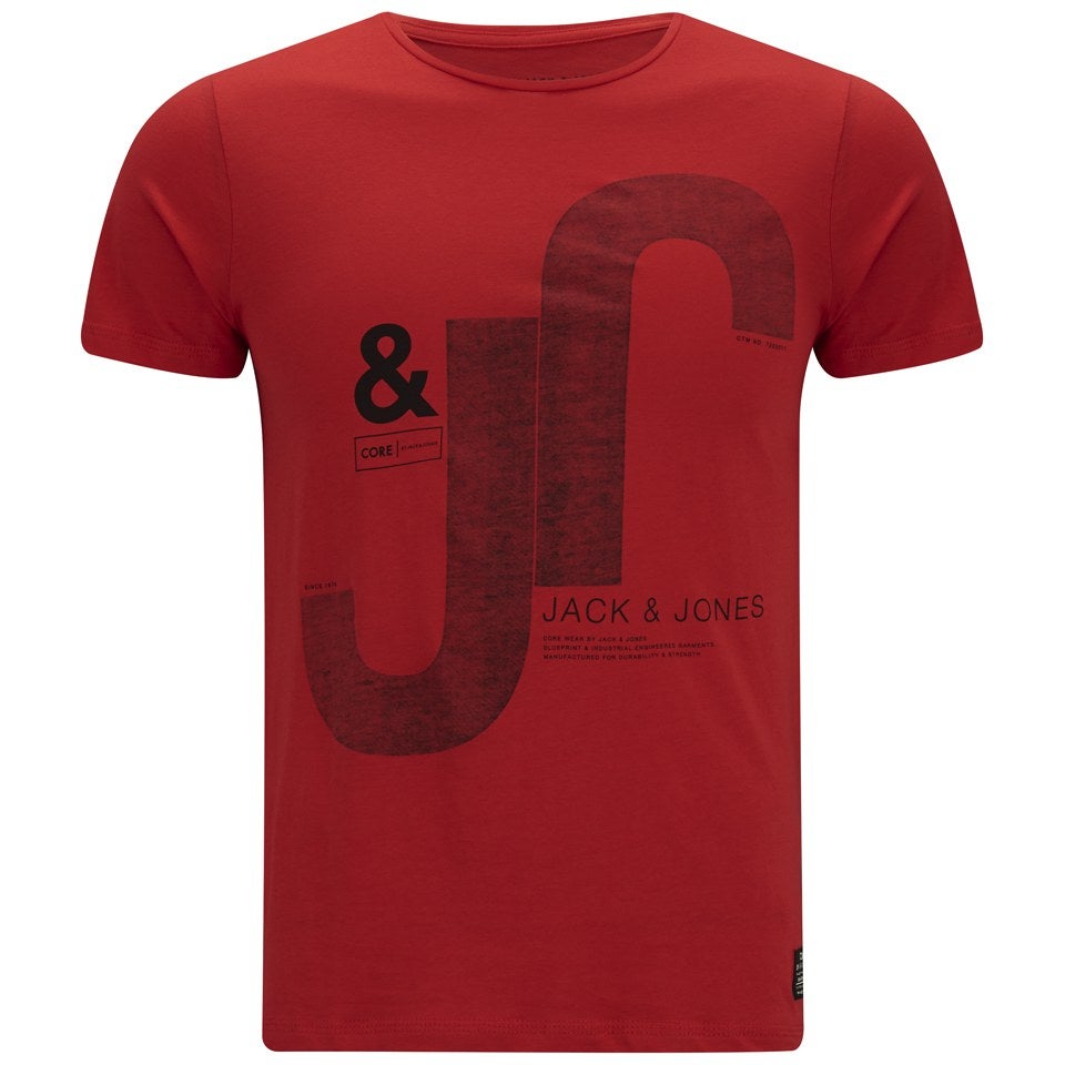 Jack & Jones Men's JJ Box T-Shirt - Red