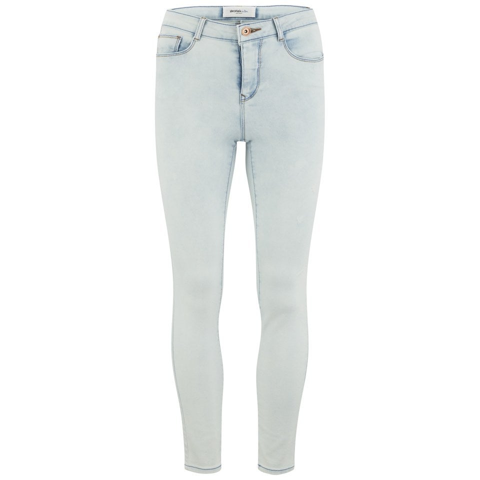 Vero Moda Women s Wonder Ankle Jeggings Light Blue Denim Womens Clothing Zavvi UK