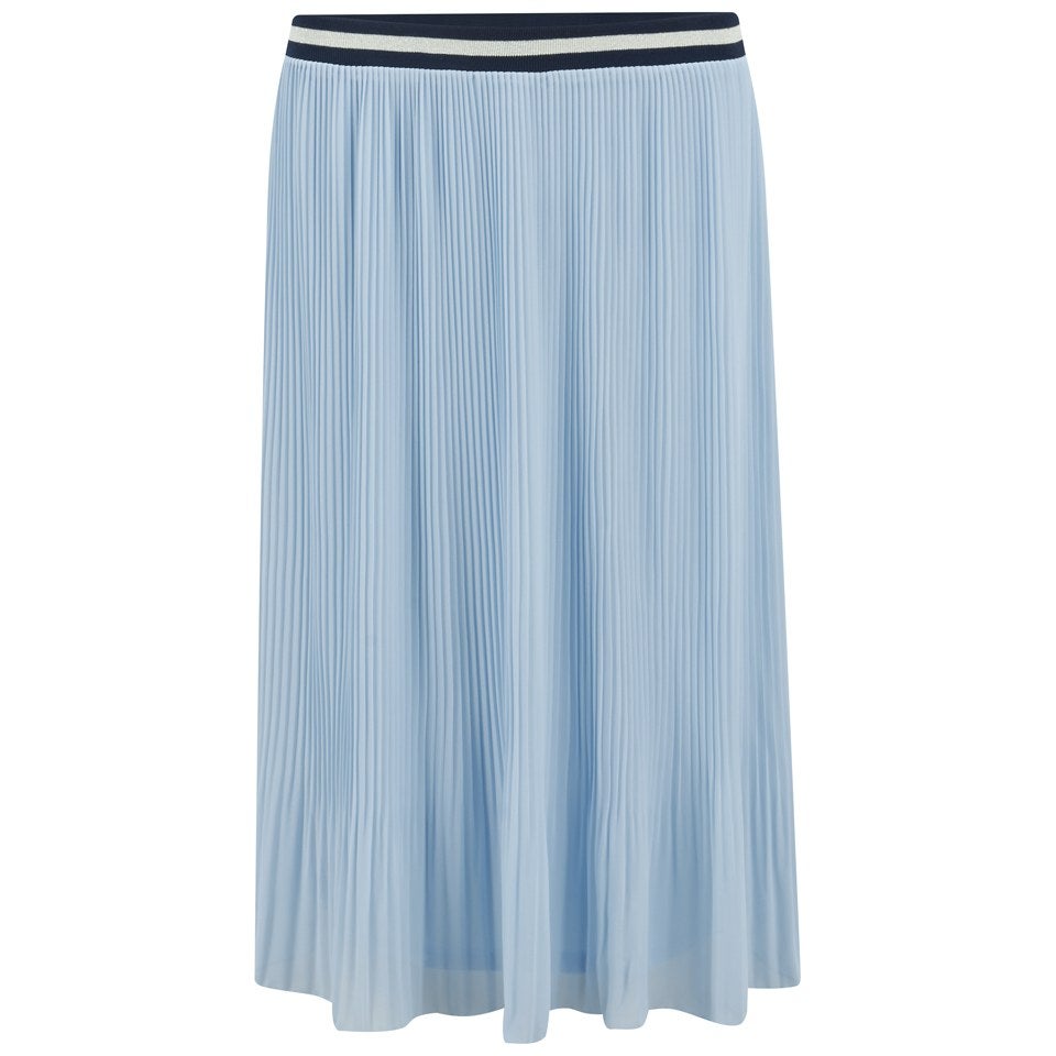 ONLY Women's Lill Pleated Skirt - Cool Blue