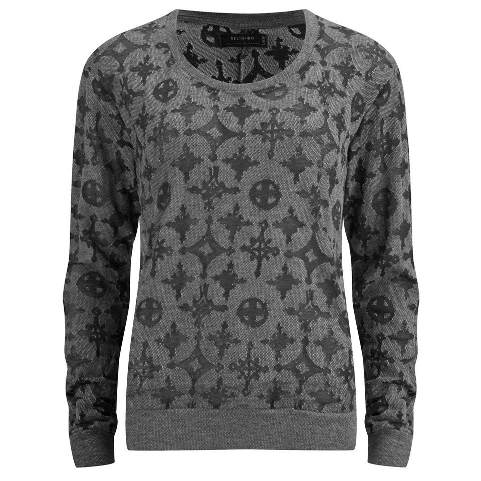 Religion Women's Obey Sweater - Charcoal