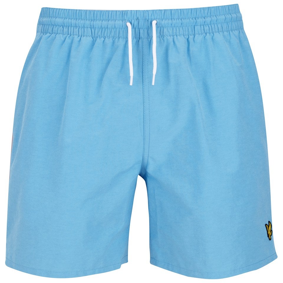 Lyle & Scott Men's Plain Swim Shorts - School Blue