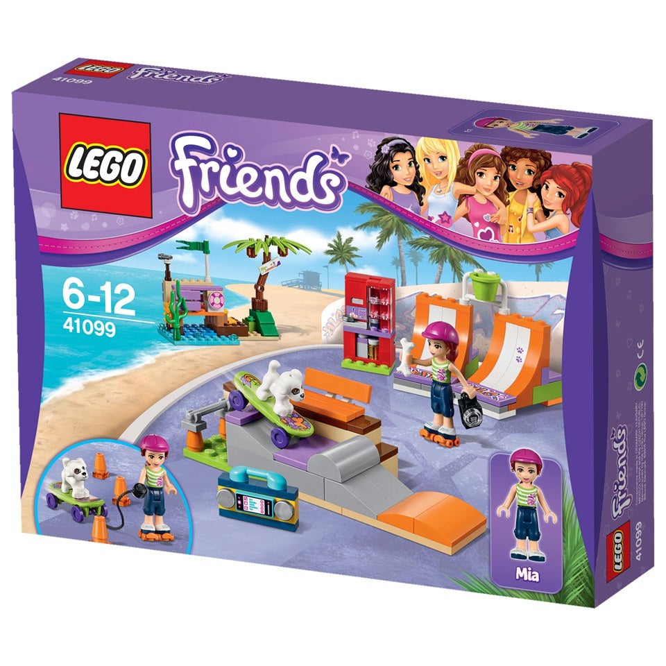 LEGO Friends: Heartlake Skate Toys - Zavvi US