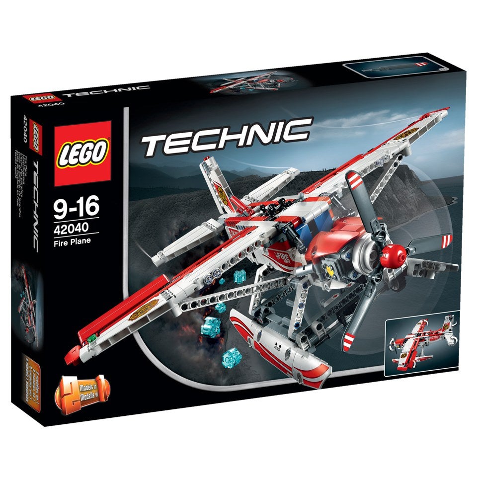 Harde wind faillissement huwelijk LEGO Technic: Brandblus Vliegtuig (42040) | Zavvi.nl