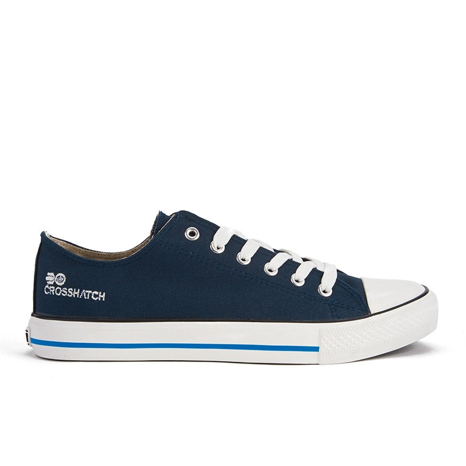 Crosshatch Men's Halfpipe Lace Up Pumps - Total Eclipse