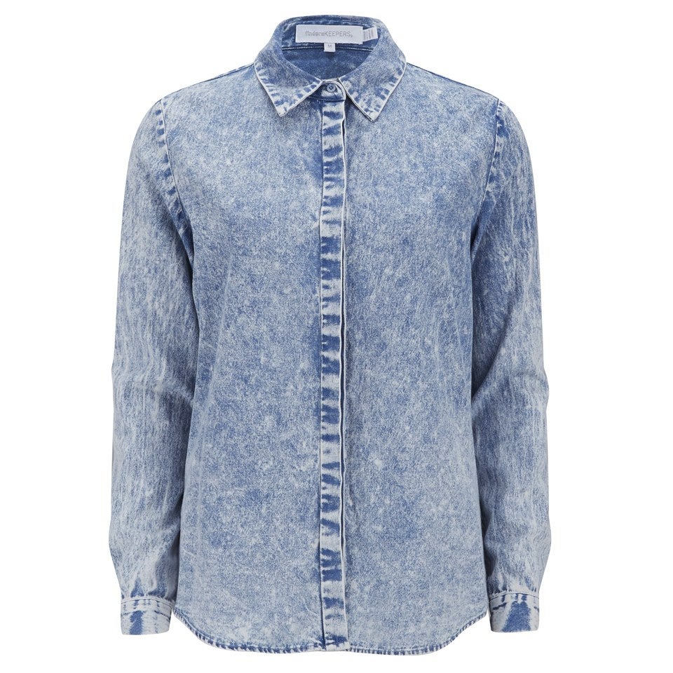 Finders Keepers Women's Peacekeeper Shirt - Chambray