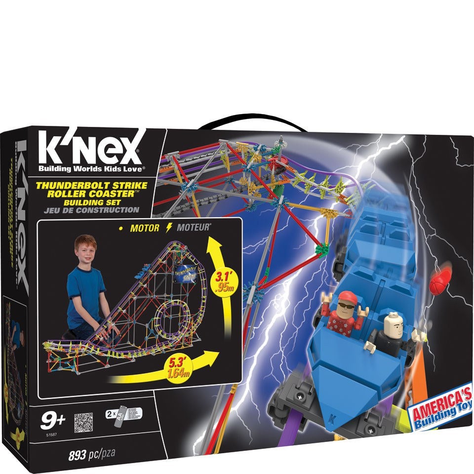 K Nex Thunderbolt Strike Roller Coaster