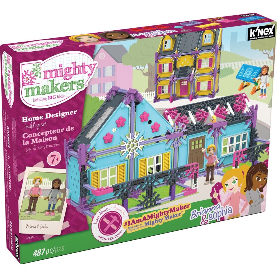 K'NEX Mighty Makers Home Sweet Home Building Set (43535)