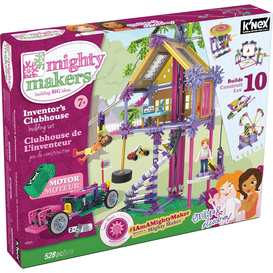 K'NEX Mighty Makers Inventors Clubhouse Building Set (43553)