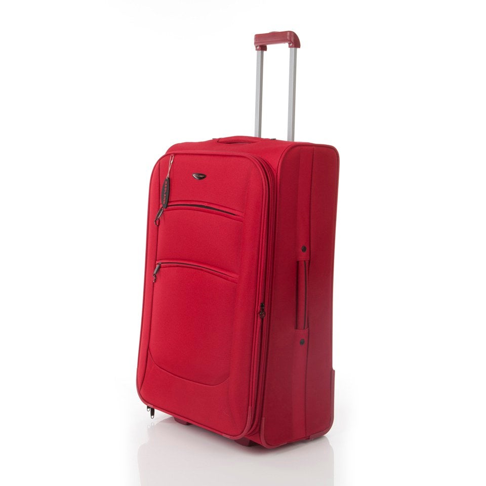 Redland '50FIVE Collection' 2 Wheel Trolley Suitcase - Red - 65cm