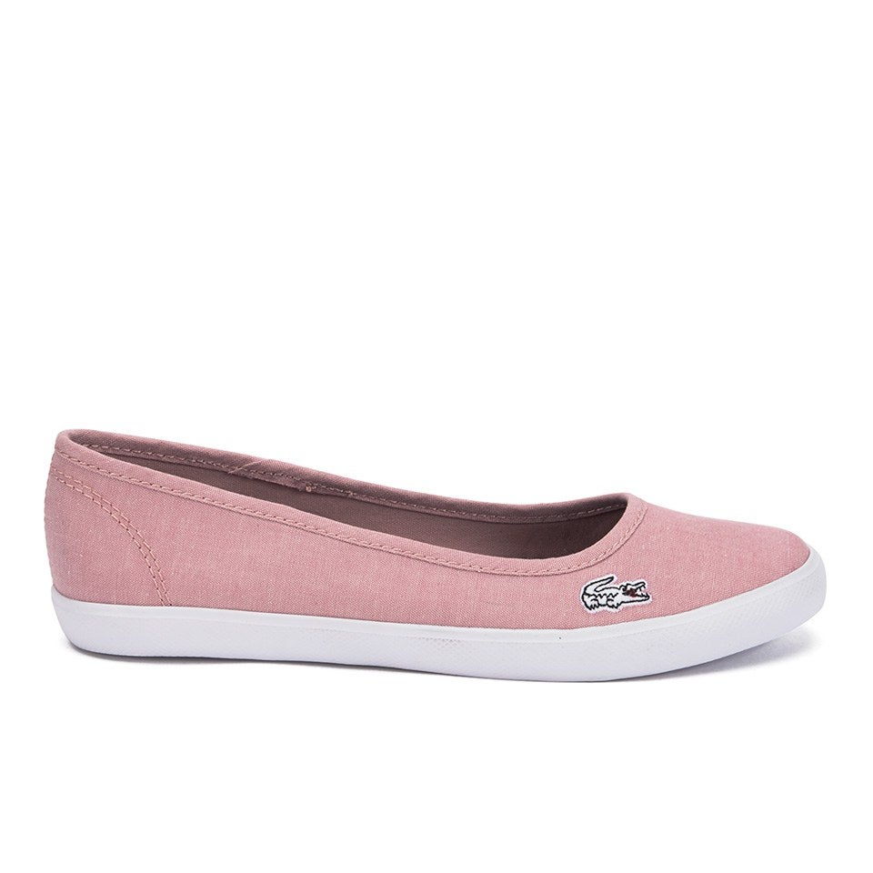 Lacoste Women's Marthe Lin Chambray Pumps - Pink