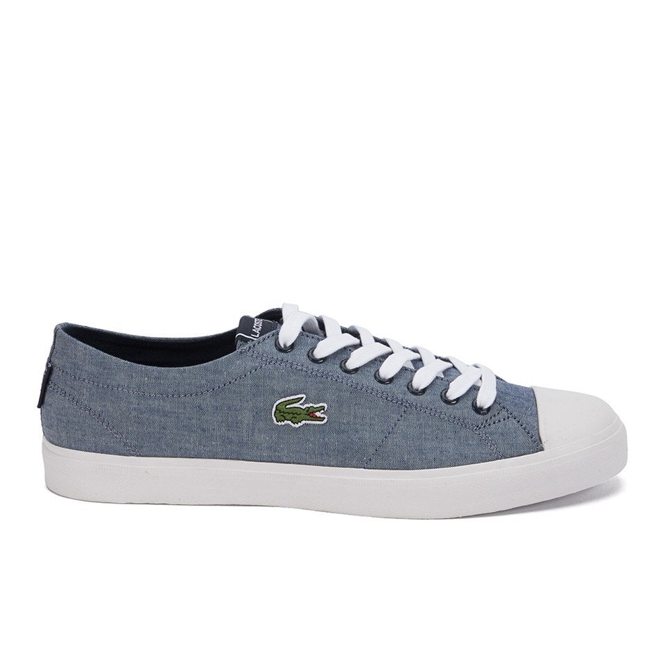 Lacoste Men's Marcel Chunky TC Lin Chambray Trainers - Dark Blue