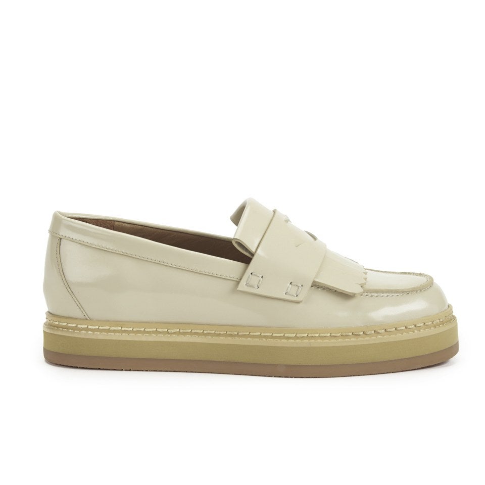 See By Chloé Women's Leather Tassle Loafers - Cream | FREE UK Delivery ...