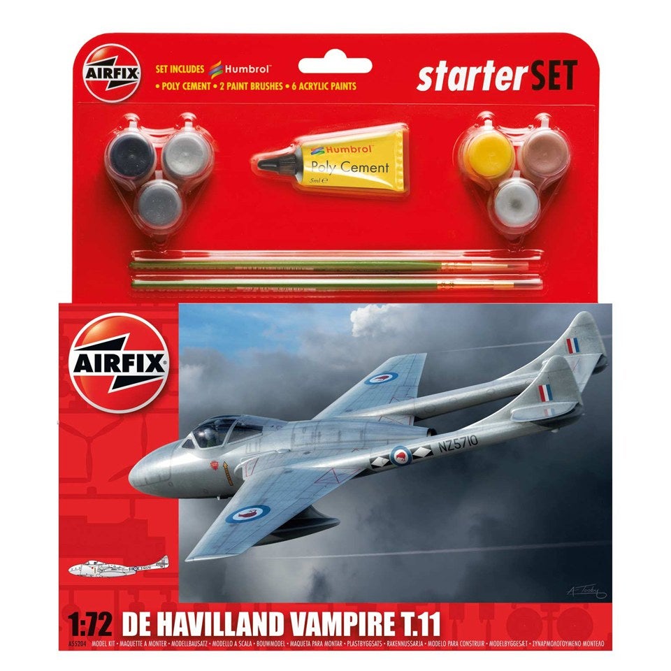 Airfix De Havilland Vampire T11