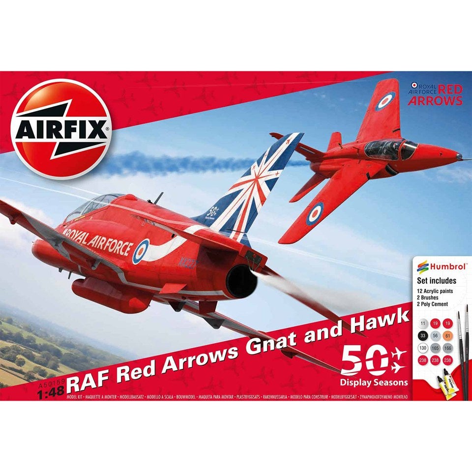 Airfix Red Arrows 50 Display Season Gift Set