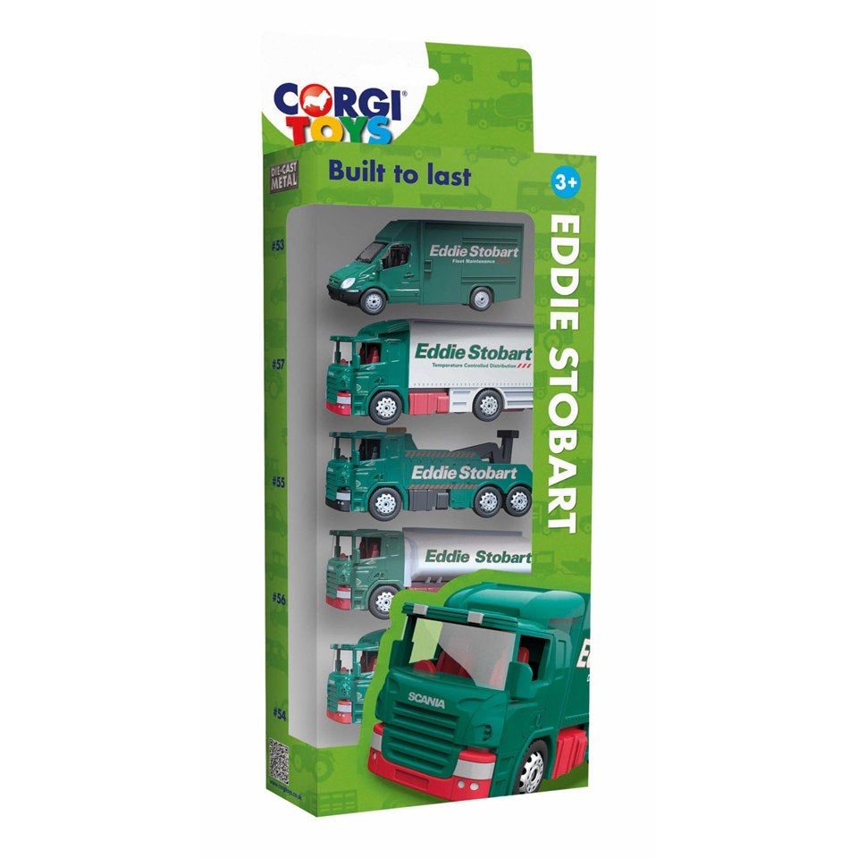 Corgi 5 Pack Eddie Stobart Vehicles