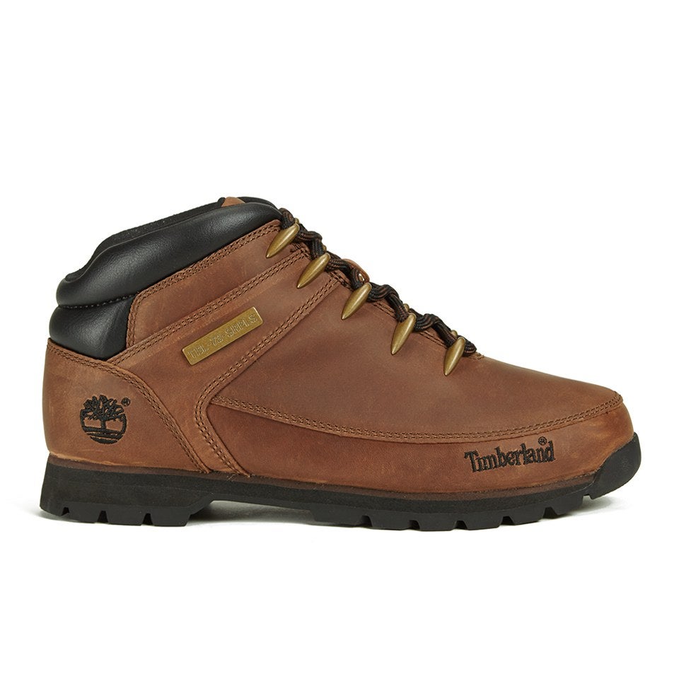Timberland Men's Euro Sprint Hiker Boots - Brown | FREE UK Delivery ...