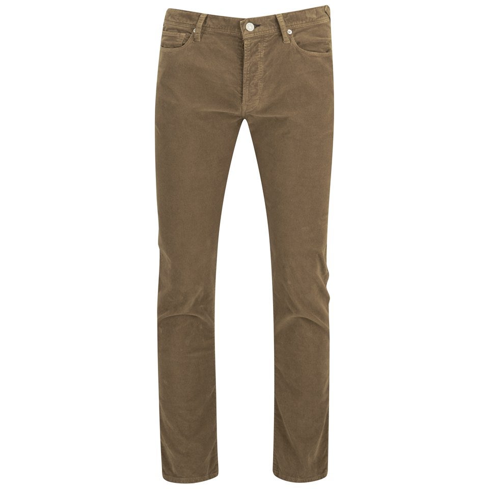 Paul Smith Jeans Men's 5 Pocket Cord Trousers - Tan - Free UK Delivery ...