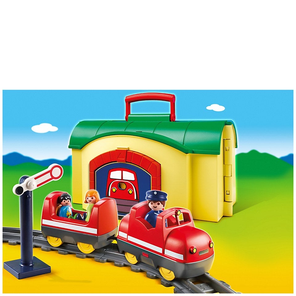 Playmobil -Train à piles (6783) Toys