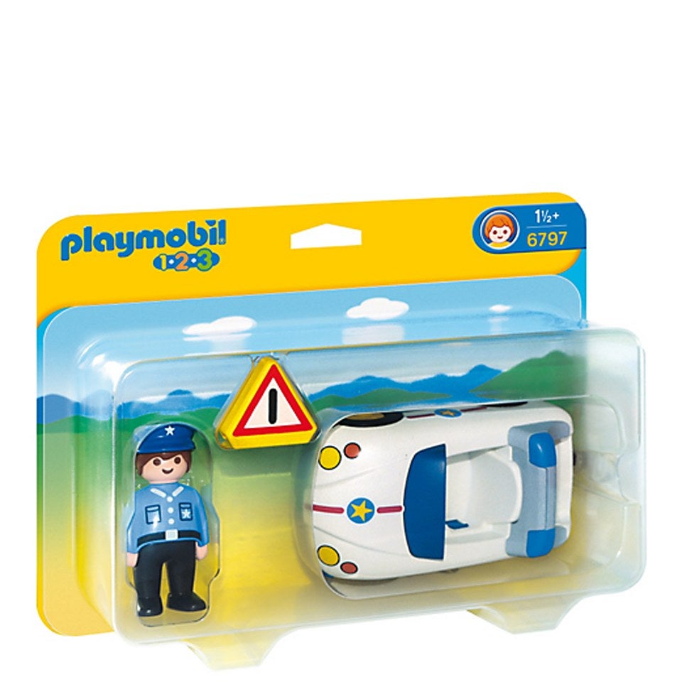 Playmobil 1.2.3 Police Car (6797)