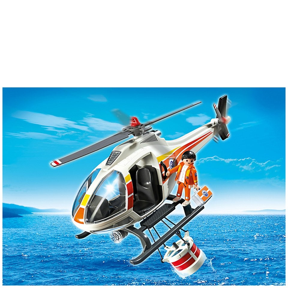 Playmobil Coast Guard Fire-Fighting Helicopter (5542)