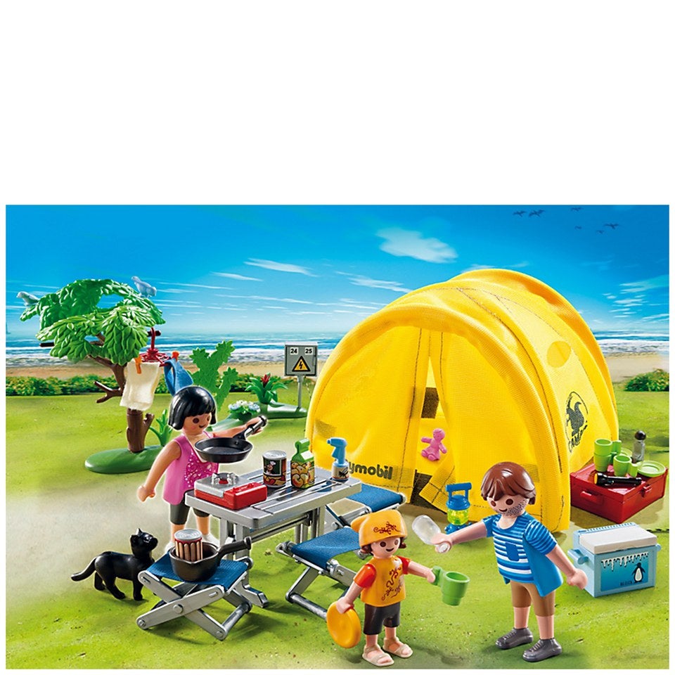 Playmobil Camping Family with Camping (5435) Toys Zavvi US