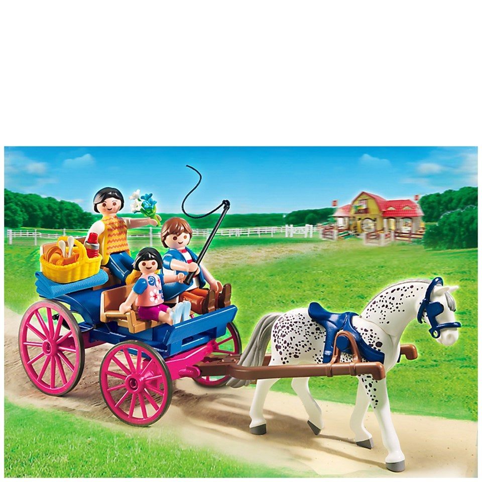 Playmobil Horse Farm Horse Drawn Carriage (5226)
