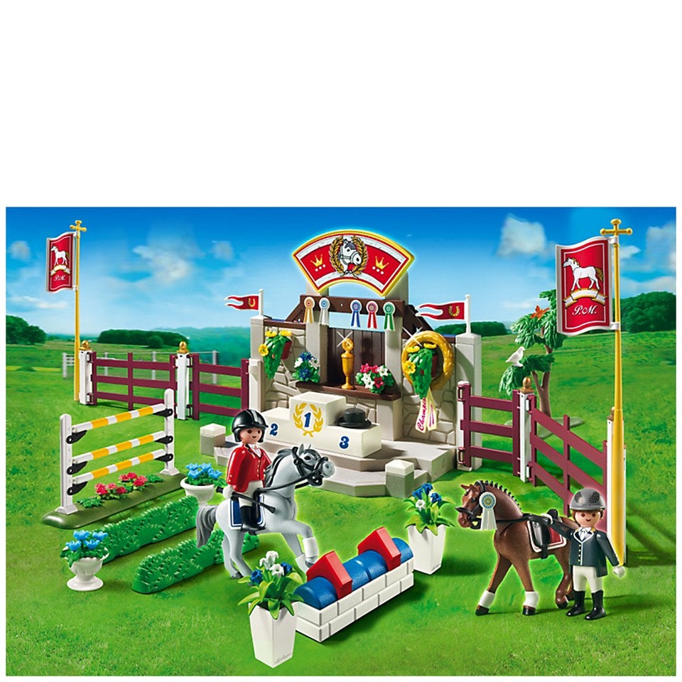 klassisk Diktatur Høring Playmobil Horse Farm Horse Show (5224) Toys - Zavvi US