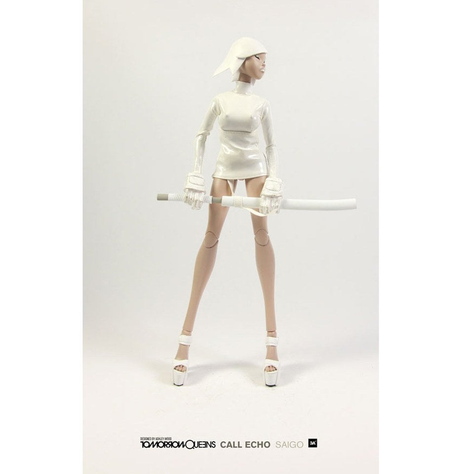 ThreeA TOMORROW QUEENS  フィギア ThreeA Tomorrow Queens Call Echo Saigo - White 1:6 Scale