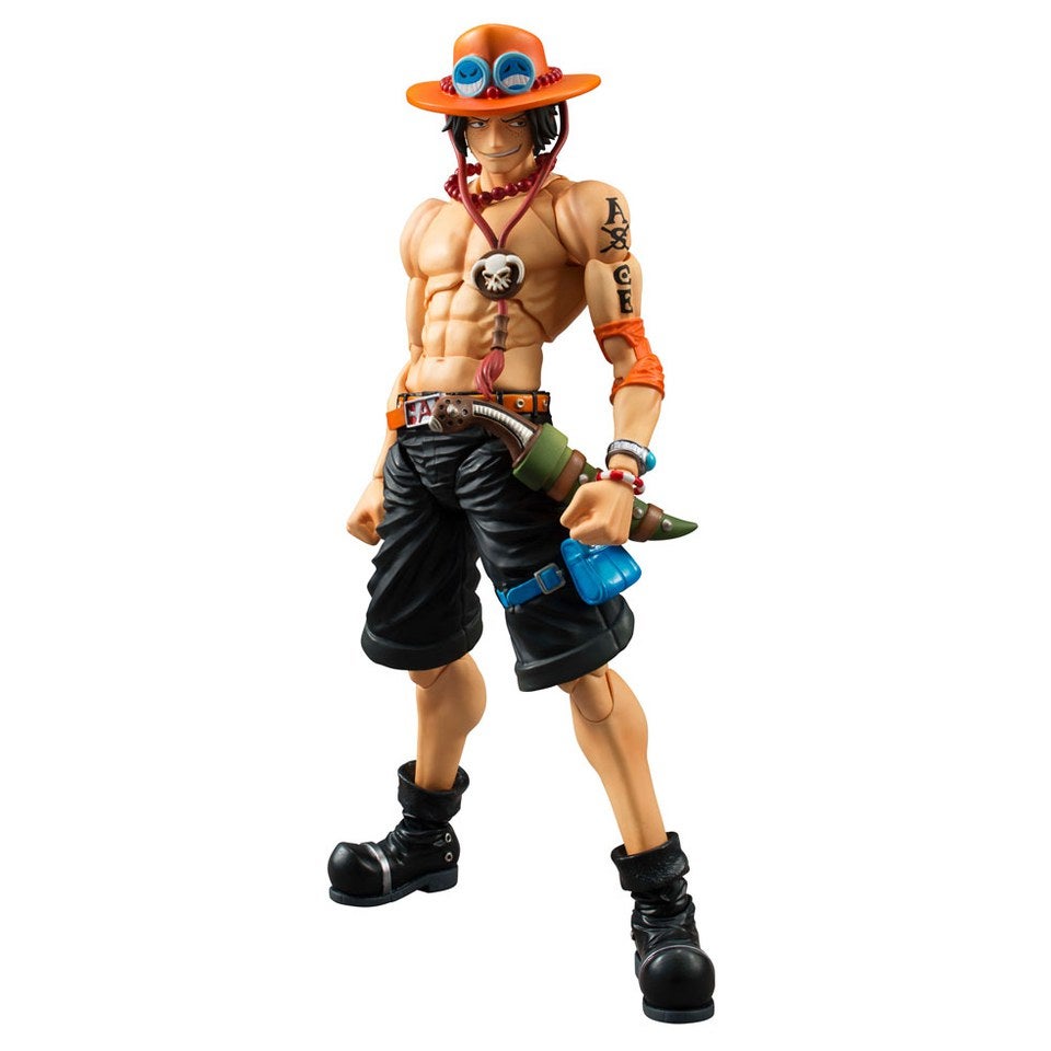 One Piece Variable Action Heroes Portgas D. Ace Action Figure Merchandise -  Zavvi US