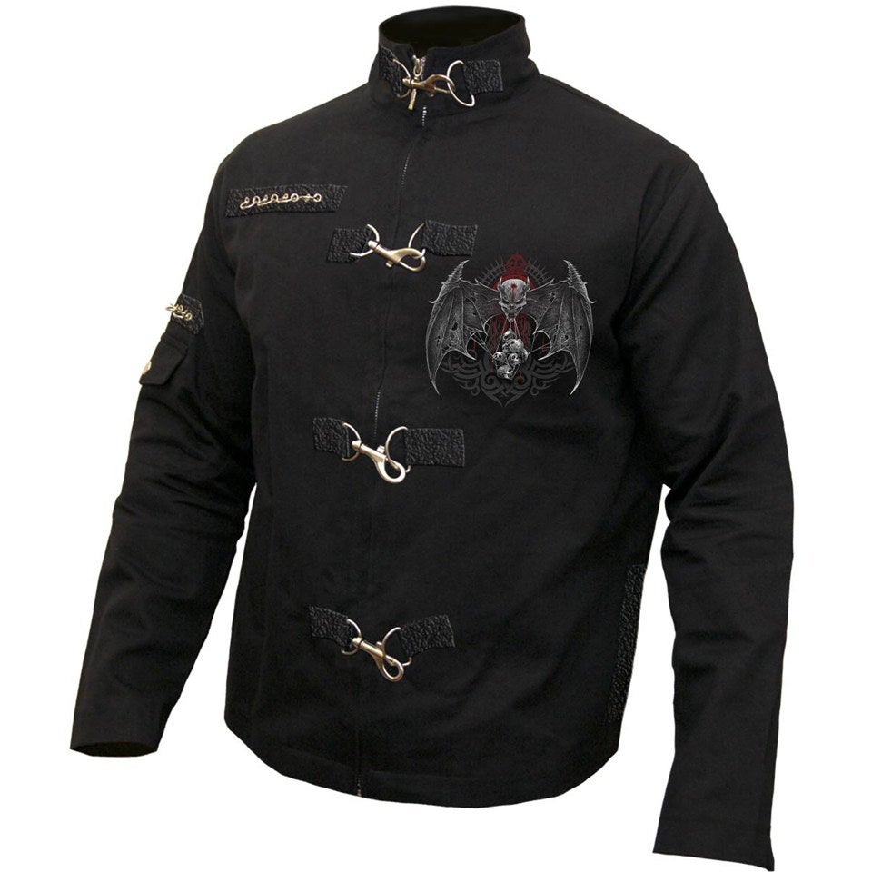 Spiral Men's DEMON TRIBE Orient Goth Jacket - Black