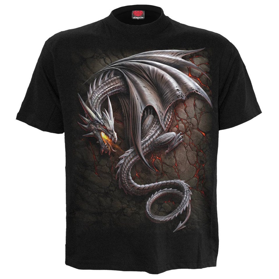 Spiral Men's OBSIDIAN T-Shirt - Black