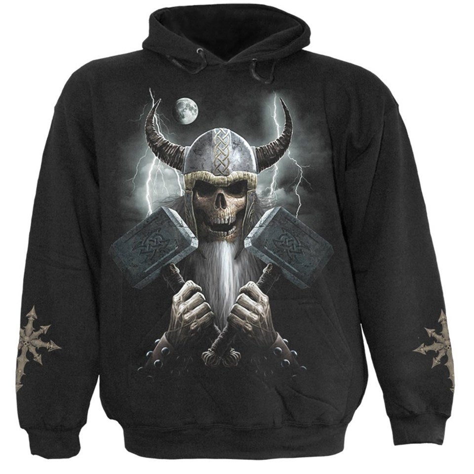 Spiral Men's CELTIC WARRIOR Hoody - Black