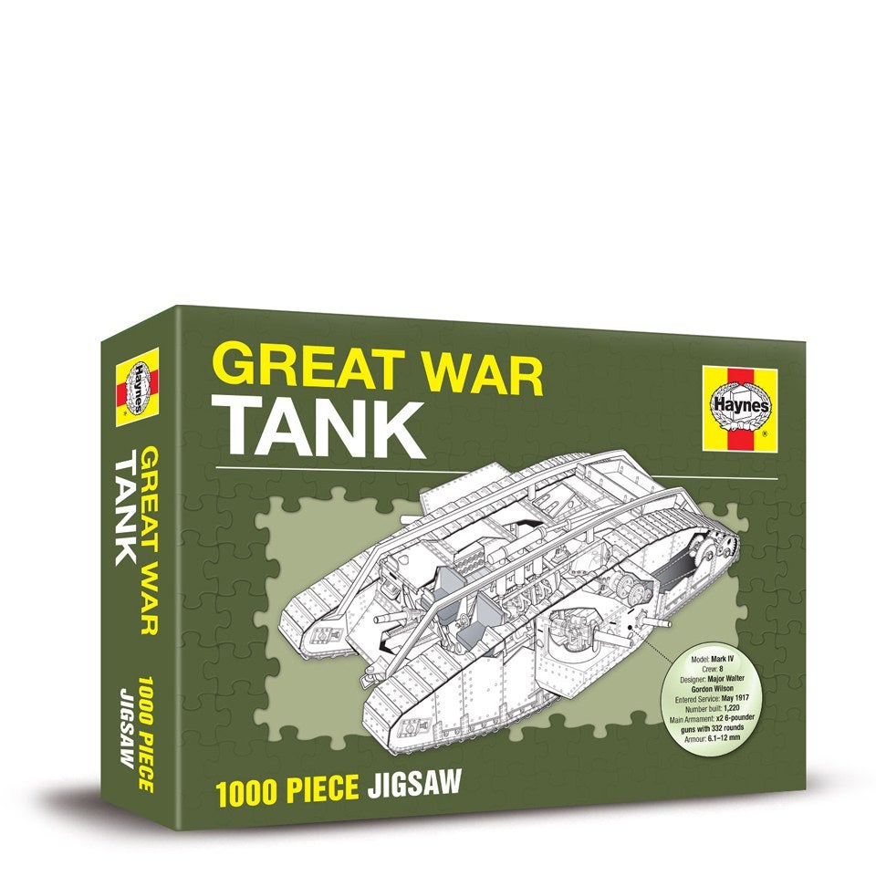 Great War Tank Haynes Edition Jigsaw