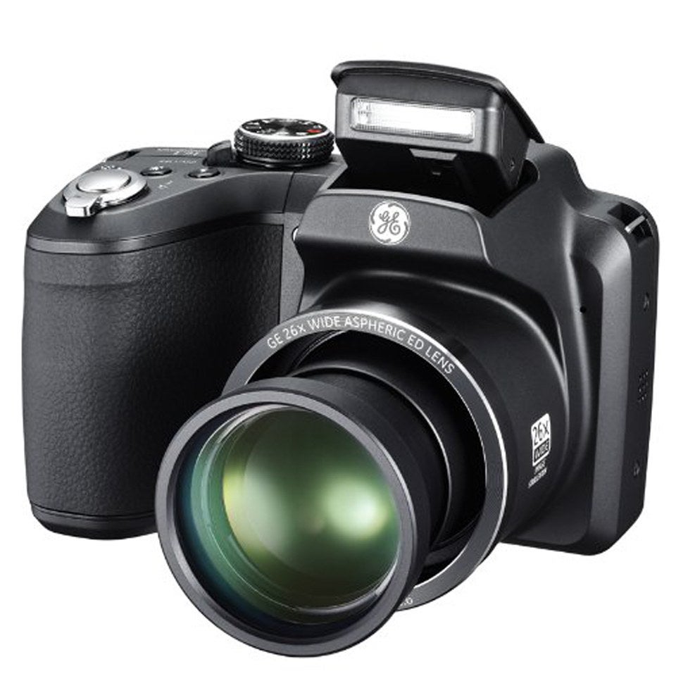 GE X2600 Power Pro Series 16MP 26x Zoom Digital Camera - Black
